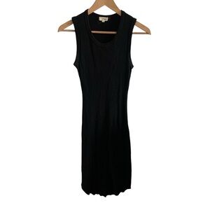 Aritzia Wilfred Free Black Sleeveless Dress